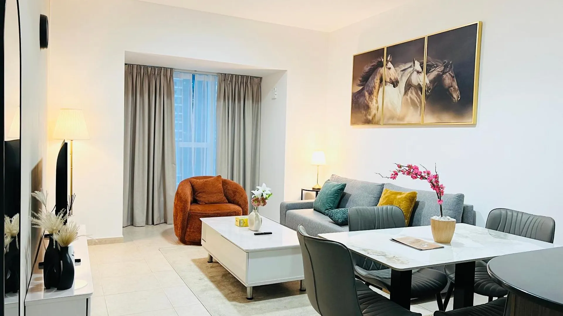 Apartmán 1 Bedroom Flat, Luxury Amenities, Opp Beach & Club With Free Parking In Dubai Marina Spojené arabské emiráty