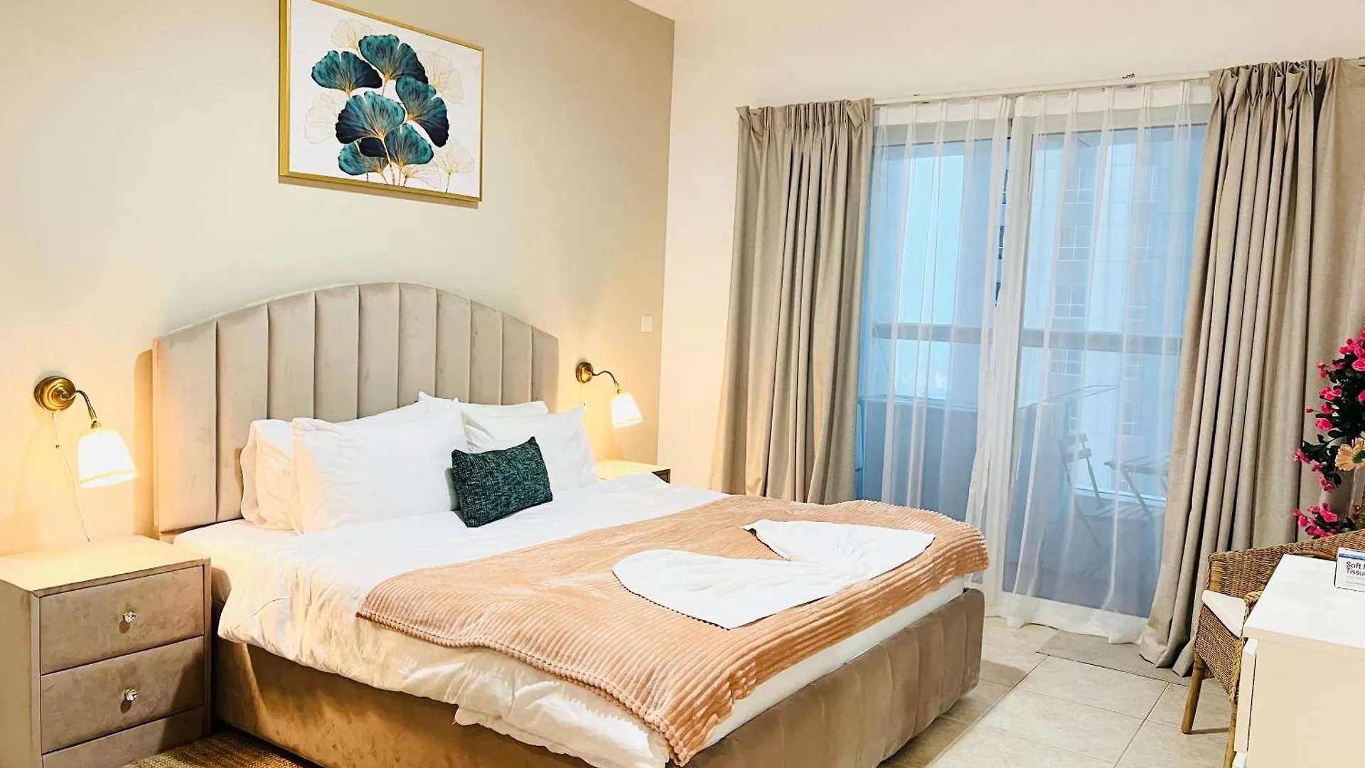 1 Bedroom Flat, Luxury Amenities, Opp Beach & Club With Free Parking In Dubai Marina 0*,